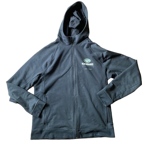 New York Jets x Lululemon Zip Up Sweatshirt with Lined Hood Size Large - Picture 1 of 8